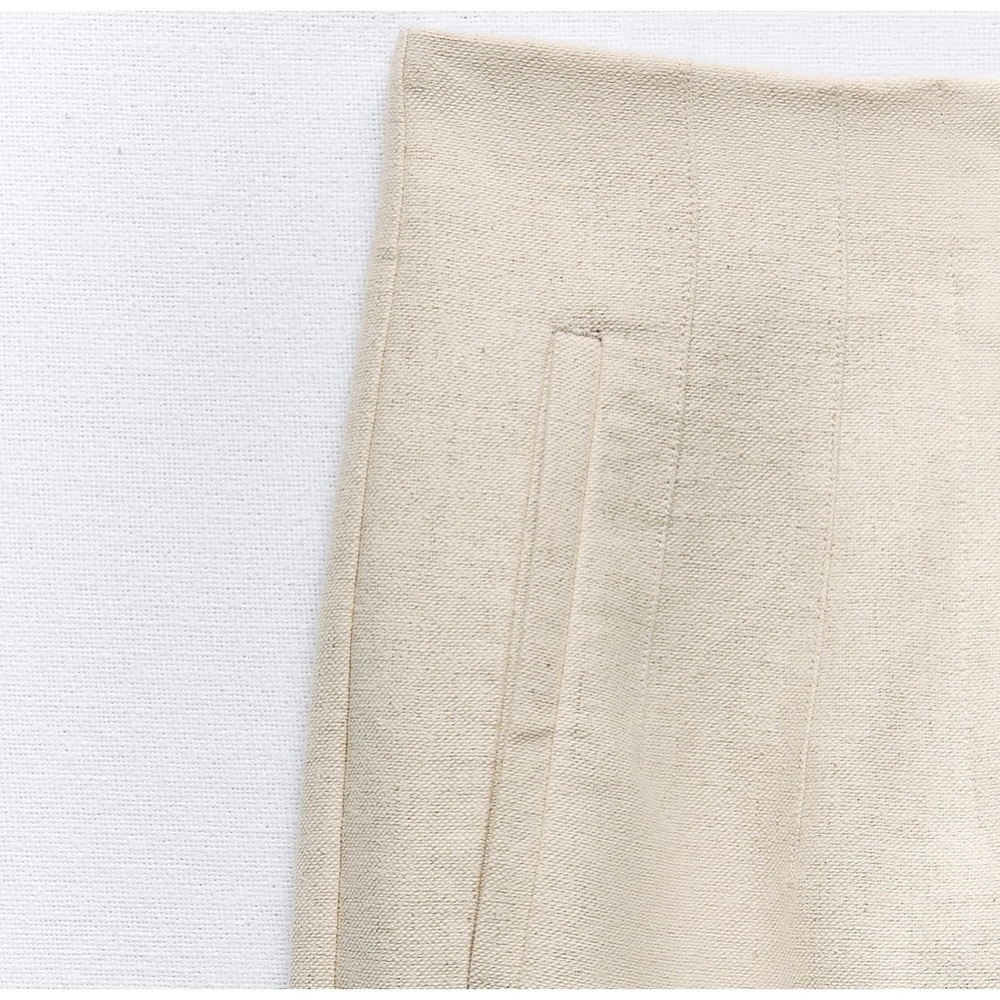 Zara rustic high-waisted pants - Picture 8 of 8